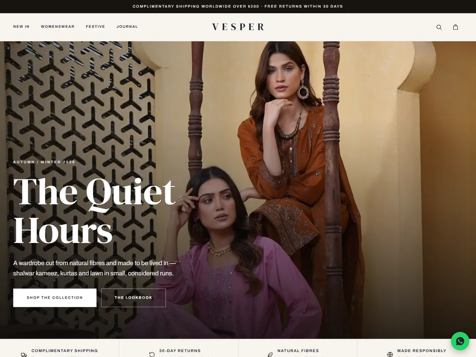 Maison theme — Fashion & Apparel storefront design